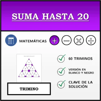 Trimino: Suma hasta 20
