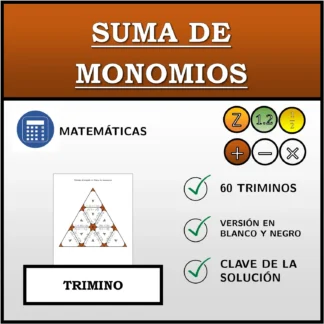 Trimino: Suma de monomios
