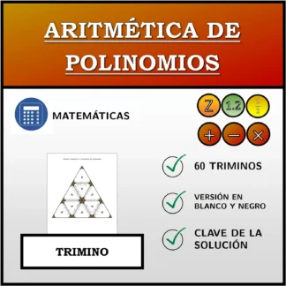 Trimino: Aritmética de polinomios