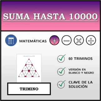 Trimino: Suma hasta 10000