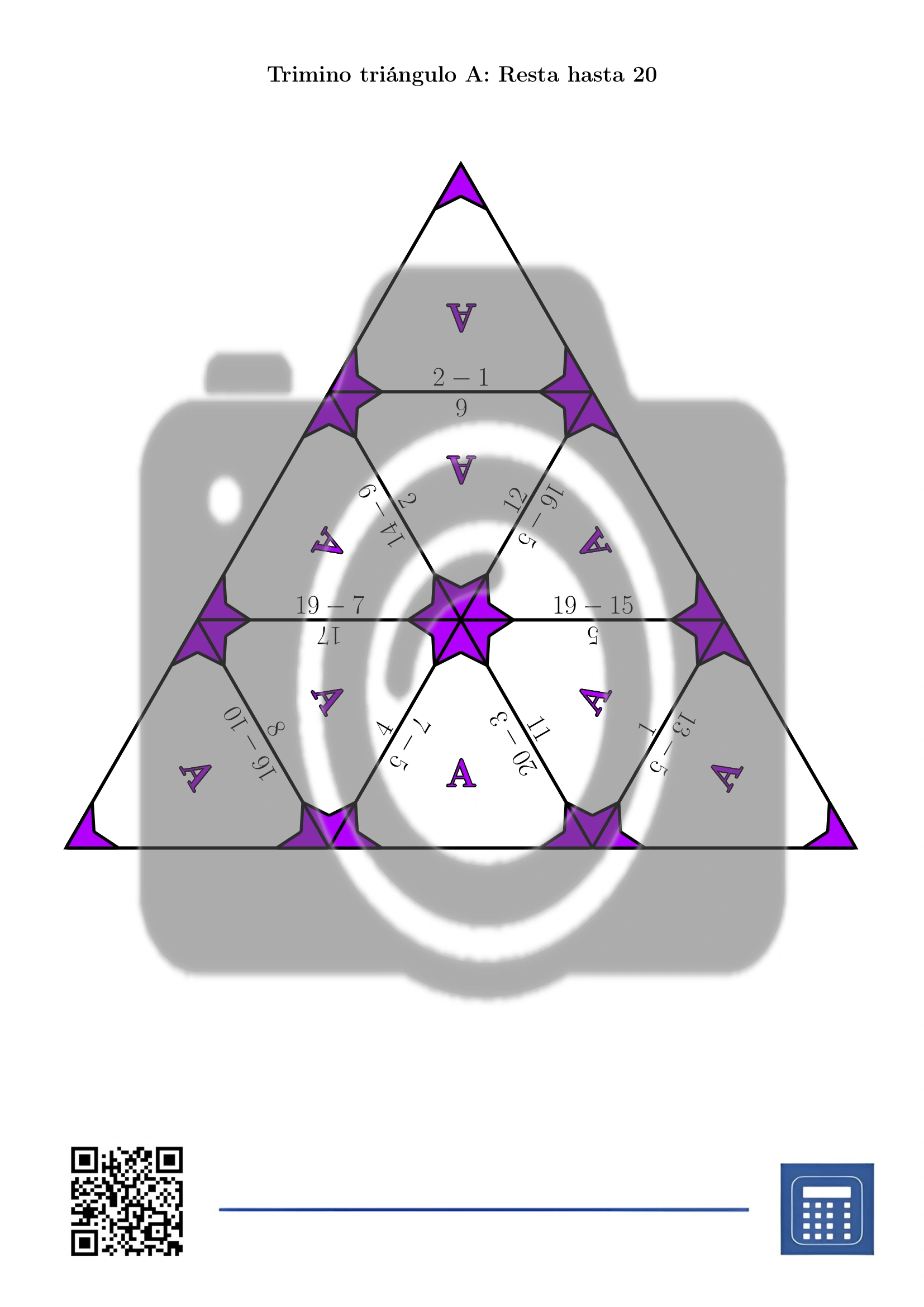 Trimino: Resta hasta 20 - Imagen 2