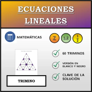 Trimino: Ecuaciones lineales