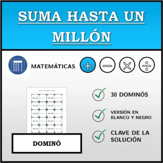 Dominó: Suma hasta un millón