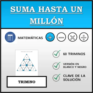 Trimino: Suma hasta un millón