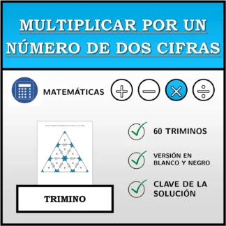 Trimino: Multiplicar por un número de dos cifras