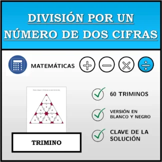 Trimino: División por un número de dos cifras
