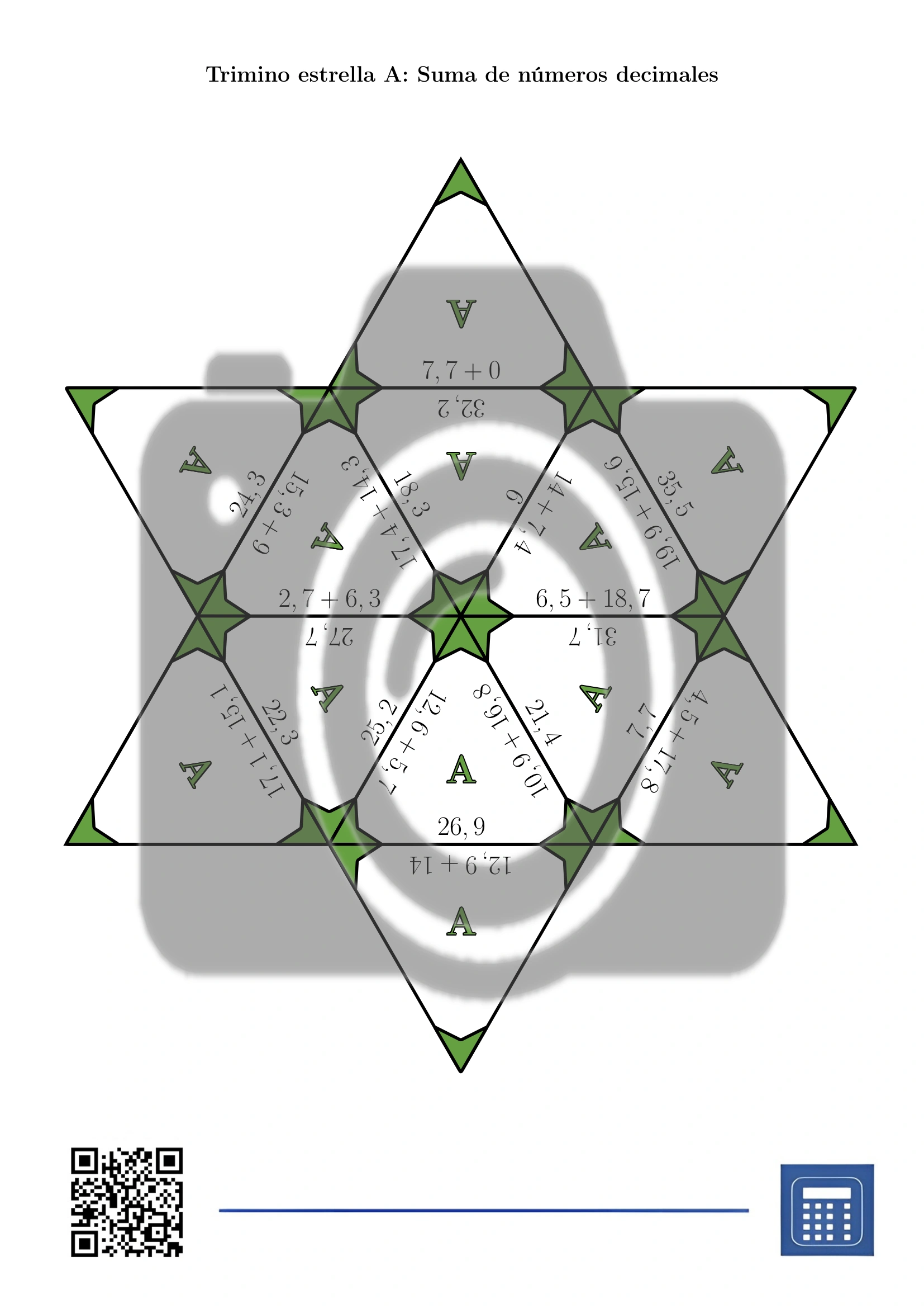 Trimino: Suma de números decimales - Imagen 4