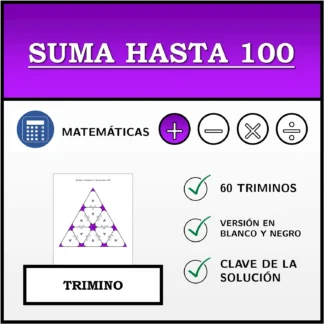Trimino: Suma hasta 100