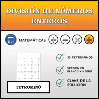 Tetrominó: División de números enteros