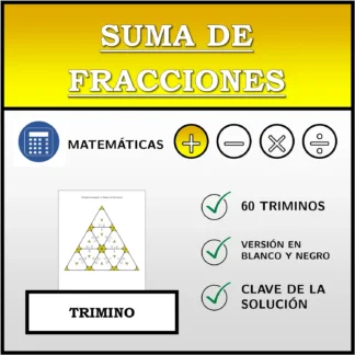 Trimino: Suma de fracciones