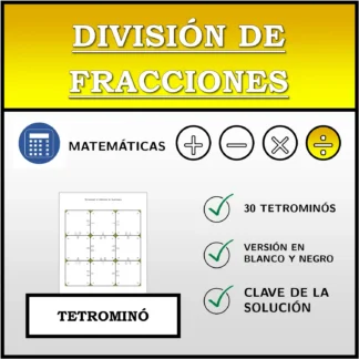 Tetrominó: División de fracciones