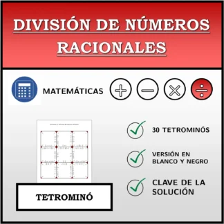 Tetrominó: División de números racionales