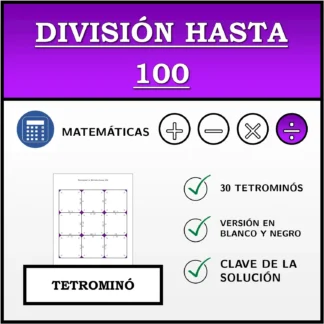 Tetrominó: División hasta 100